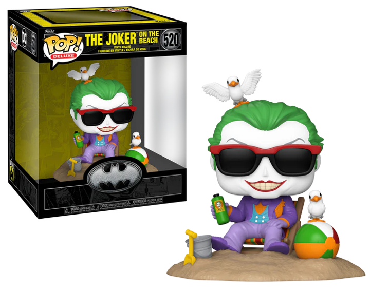 Ігрова фігурка Funko Pop Deluxe Batman 85th Anniversary Joker on the Beach 12.8 см (0889698806824) - зображення 2