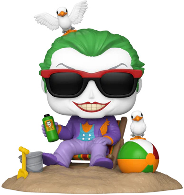 Ігрова фігурка Funko Pop Deluxe Batman 85th Anniversary Joker on the Beach 12.8 см (0889698806824) - зображення 5