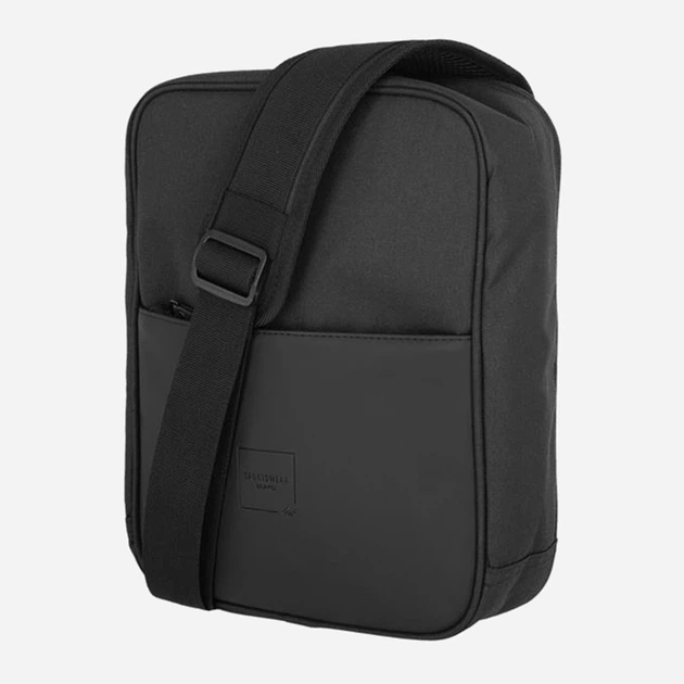 Torba listonoszka męska 4F 4FWSS24APOUU054 20S Czarna (5904698772728) - obraz 3