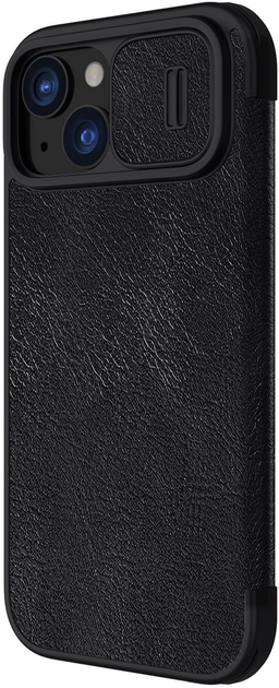 Чохол-книжка Nillkin Qin Pro Leather для Apple iPhone 15 Black (6902048265172) - зображення 4