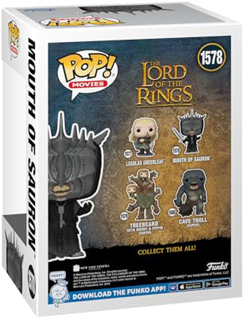 Ігрова фігурка Funko Pop Movies Володар перснів - Паща Саурона 9 см (0889698808323) - зображення 3