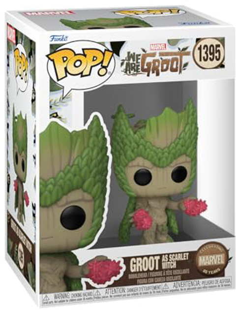 Ігрова фігурка Funko Pop Marvel We Are Groot - Groot As Scarlet Witch 8.13 см (0889698795180) - зображення 1