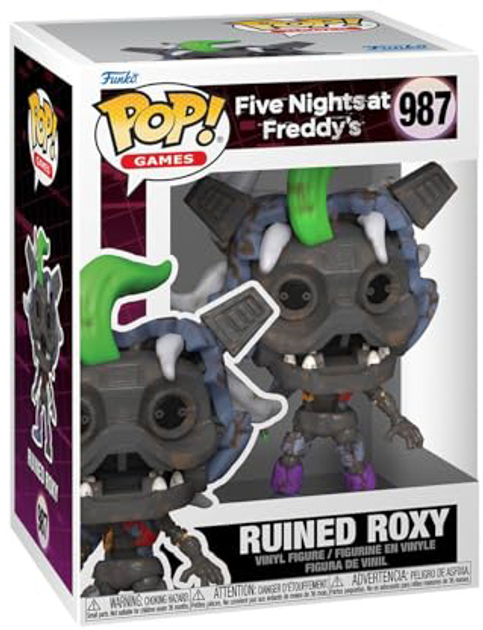 Ігрова фігурка Funko Pop Games Five Nights at Freddy's Ruin Зруйнована Роксі 12.7 см (0889698724722) - зображення 1