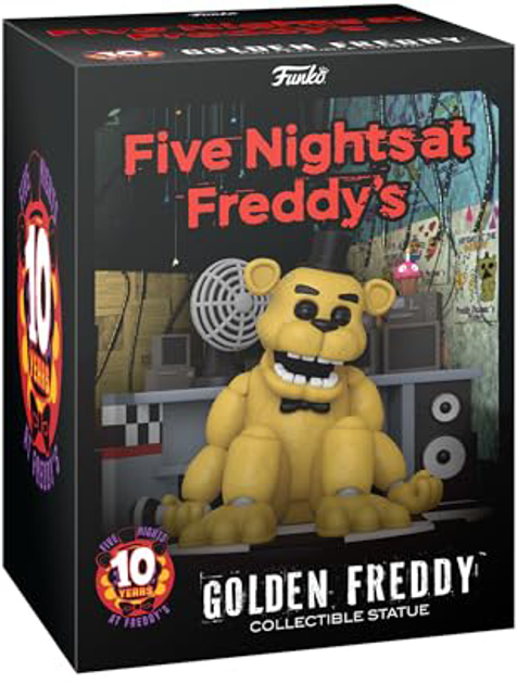 Figurka do gier Funko Pop Vinyl Statue Five Nights At Freddy's - Złoty Freddy 19.2 cm (0889698719780) - obraz 1