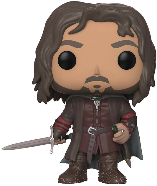 Figurka do gier Funko Pop Movies Lotr Hobbit Aragorn 9 cm (0889698135658) - obraz 2