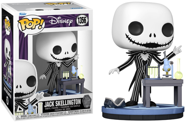 Ігрова фігурка Funko Pop Disney the Nightmare Before Christmas Jack з лабораторією 9 см (0889698723138) - зображення 2