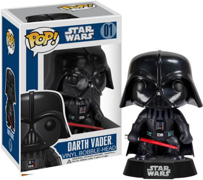 Ігрова фігурка Funko Pop Star Wars Darth Vader 9.5 см (0830395023007) - зображення 2