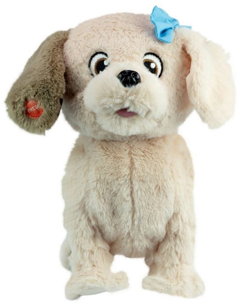 Інтерактивна іграшка Tm Toys Puppy Luv Песик лабрадор Меггі 25 x 25x 15 см Бежевий - зображення 2