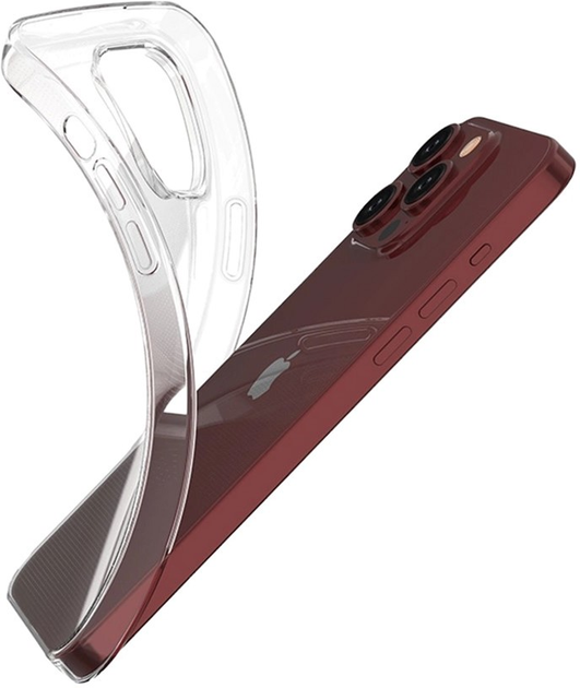 Etui Hurtel Ultra Clear do iPhone 15 Pro Max Transparent (9145576278987) - obraz 5