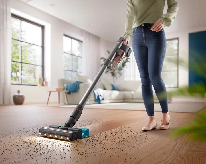 Мийний бездротовий пилосос Philips Series 7000 Aqua XC7053/01 (0883533001011) - зображення 4