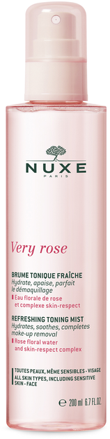 Mist Nuxe Very Rose Tonizujący Odświeżający 200 ml (3264680022098) - obraz 1