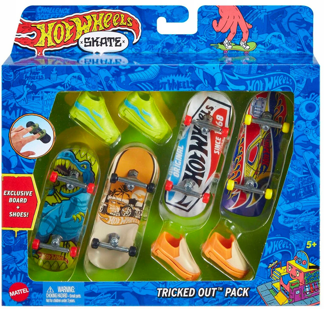 Zestaw zabawek Hot Wheels Fingerboard Skate (194735140305) - obraz 1