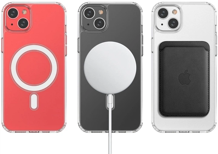 Панель Hurtel Clear Magnetic Case для iPhone 15 Plus з MagSafe Transparent (9145576280430) - зображення 4