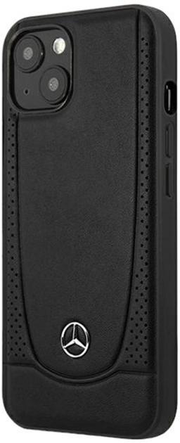 Etui Mercedes Leather Urban do Apple iPhone 15 Plus Black (3666339171865) - obraz 2