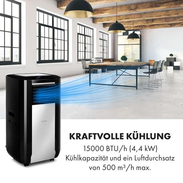 Кондиционер мобильный Klarstein Max Breeze Smart (10035742) - Фото 3 Кондиционер мобильный Klarstein Max Breeze Smart (10035742) - изображение 3