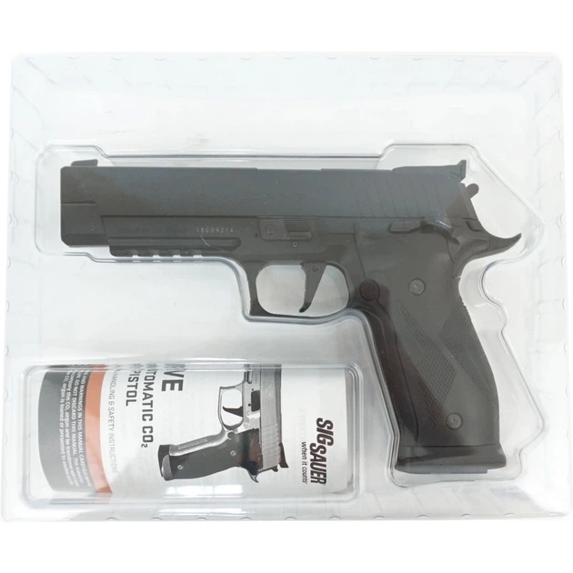 Пістолет пневматичний Sig Sauer P226 X5 Blowback 177 4,5мм AIR-X5-177-BLK - Фото 10 Пістолет пневматичний Sig Sauer P226 X5 Blowback 177 4,5мм AIR-X5-177-BLK - изображение 10