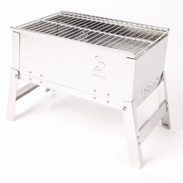 Гриль вугільний Bo-Camp Compact Delux Silver 8108360 DAS301403 - Фото 2 Гриль вугільний Bo-Camp Compact Delux Silver 8108360 DAS301403 - изображение 2