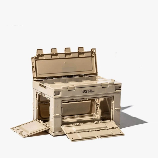 Контейнер складний Storage Box 80л Mobi Garden NX21671009 khaki - Фото 2 Контейнер складний Storage Box 80л Mobi Garden NX21671009 khaki - зображення 2