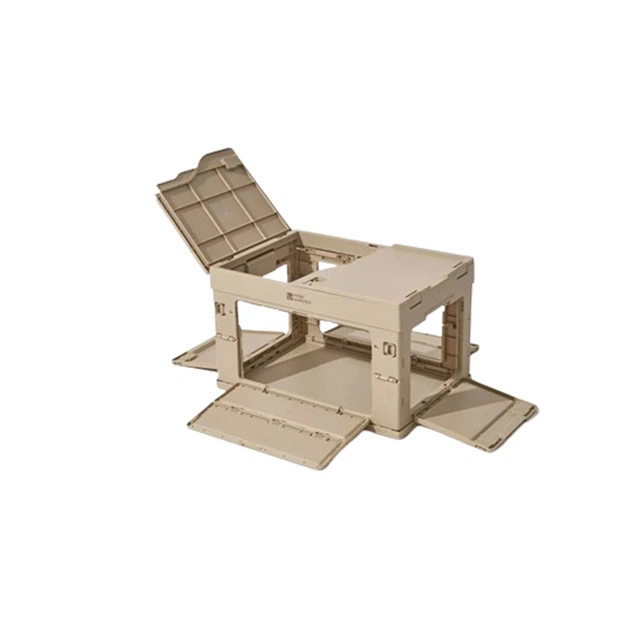 Контейнер складний зі стільницею storage box 50л Mobi Garden NX23685004 sand - зображення 4