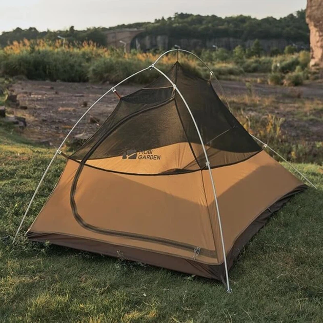 Намет Light Rider II 20D Nylon (2х-місний) Mobi Garden NX19561002 sand 6926767302482 - зображення 3