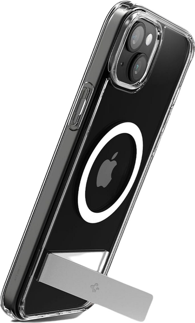 Etui Spigen Ultra Hybrid S (MagFit) do Apple iPhone 15 Transparent (8809896751285) - obraz 2