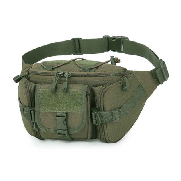 Сумка на пояс KOMBAT UK Tactical Waist Bag Оливковий (kb-twb-olgr) - изображение 2