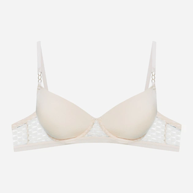 Biustonosz damski z fiszbinami Push-up Esotiq 41738-02X 80D Beżowy (5903972303948) - obraz 6