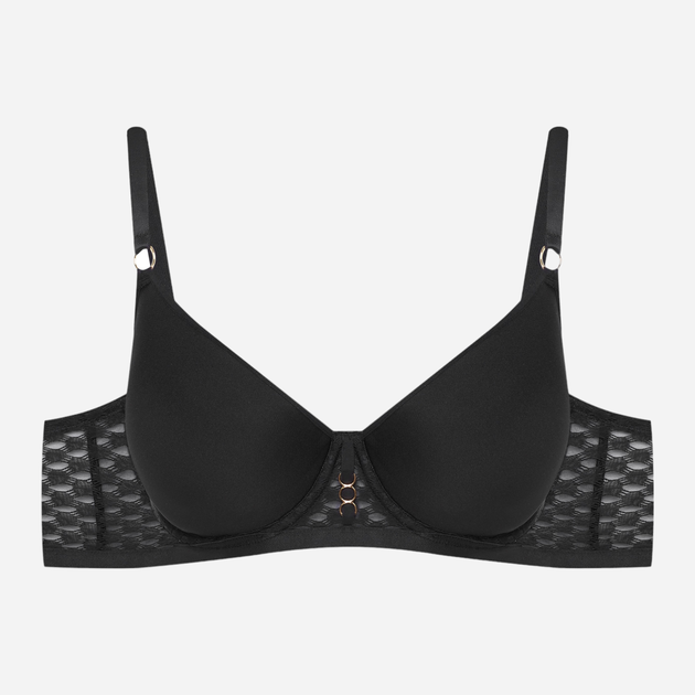 Biustonosz damski z fiszbinami Push-up Esotiq 41739-99X 65E Czarny (5903972304365) - obraz 4