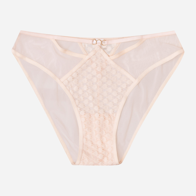 Majtki bikini damskie siateczkowe Esotiq 41741-02X L Beżowe (5903972305034) - obraz 5