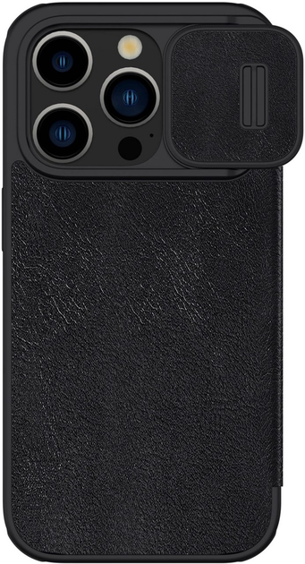 Чохол-книжка Nillkin Qin Pro Leather для Apple iPhone 15 Pro Max Black (6902048265264) - зображення 3