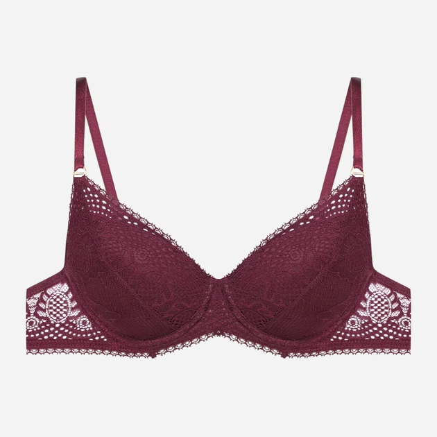 Biustonosz damski z fiszbinami Push-up Esotiq 41855-49X 75D Fioletowy (5903972292754) - obraz 4