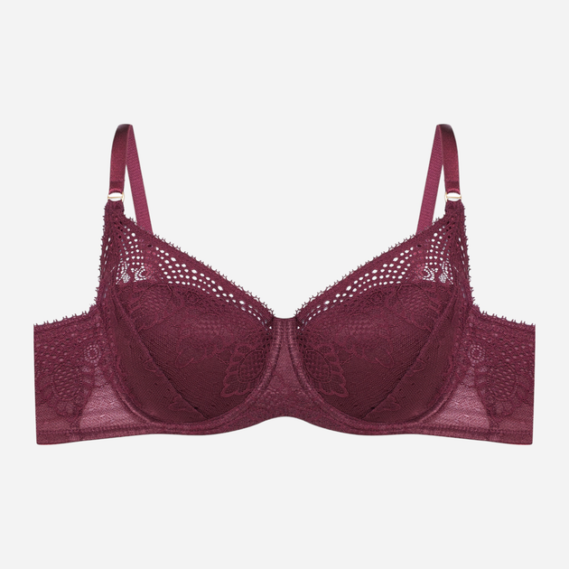 Бюстгальтер Push-up з кісточками мереживний Esotiq 41856-49X 70G Фіолетовий (5903972293003) - зображення 4