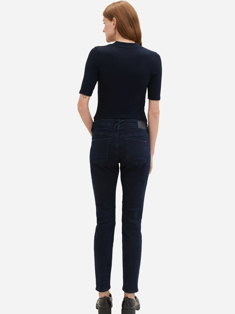 Джинси Slim Fit жіночі Tom Tailor 1038347 26-32 Темно-сині (4067261779775) - зображення 4