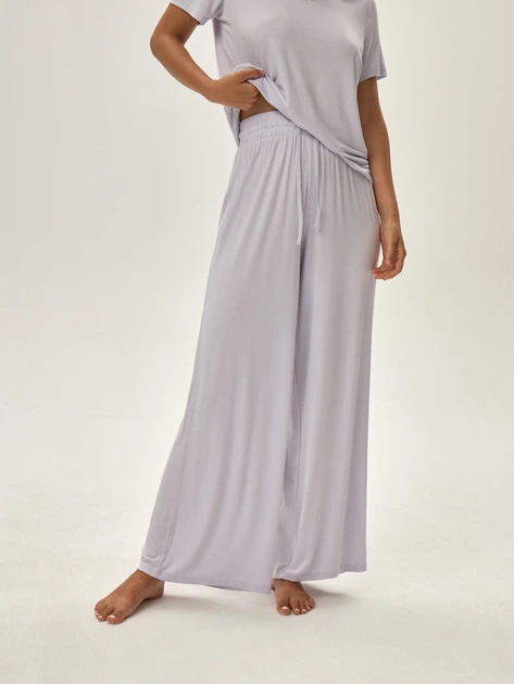 Piżama damska z długimi spodniami i krótkim rękawem Esotiq 42062-09X XL Szara (5903972317242) - obraz 5