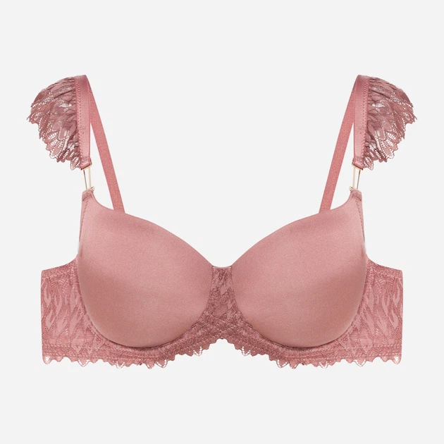 Biustonosz damski z fiszbinami Push-up Esotiq 42175-34X 70G Fioletowy (5903972296141) - obraz 6