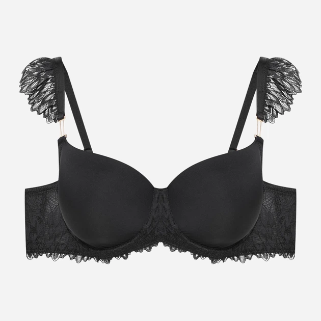 Бюстгальтер Push-up з кісточками мереживний Esotiq 42175-99X 75F Чорний (5903972295885) - зображення 5