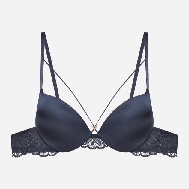 Biustonosz damski z fiszbinami Push-up Esotiq 42183-90X 75C Szary (5903972305690) - obraz 6