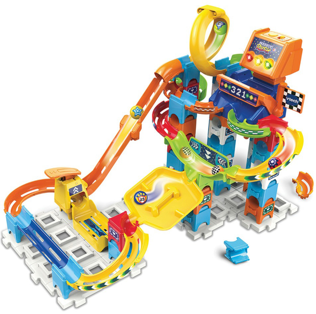 Zestaw wyścigowy VTech Marble Rush M200 E (3417765193040) - obraz 1