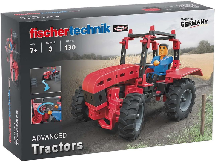 Zestaw konstrukcyjny Fischertechnik Advanced Tractors 130 szt (4048962316230) - obraz 1