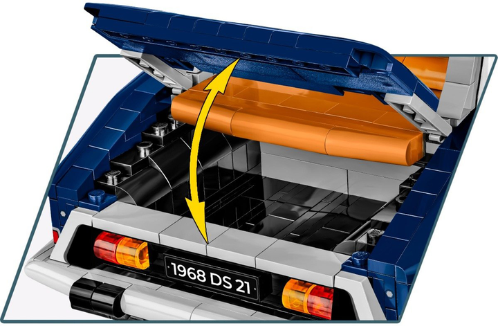 Klocki konstrukcyjne Cobi 1968 Citroen DS 21 Pallas 2265 elementów (5902251243487) - obraz 7