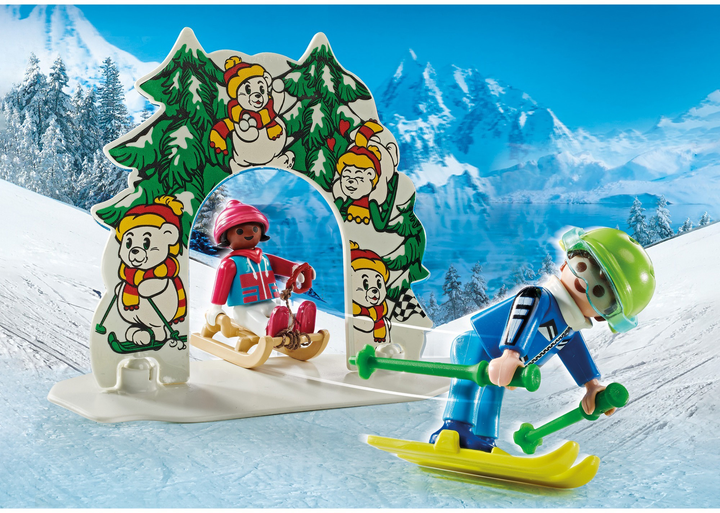 Конструктор Playmobil City Life Ski World 100 деталей (4008789714534) - зображення 5
