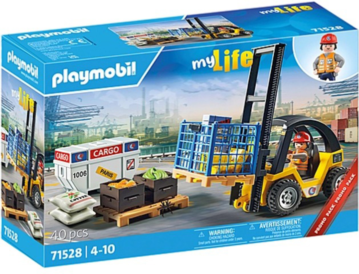 Конструктор Playmobil City Action Навантажувач з вантажем 40 шт (4008789715289) - зображення 1