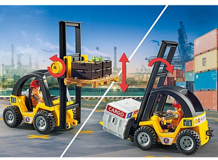 Конструктор Playmobil City Action Навантажувач з вантажем 40 шт (4008789715289) - зображення 4