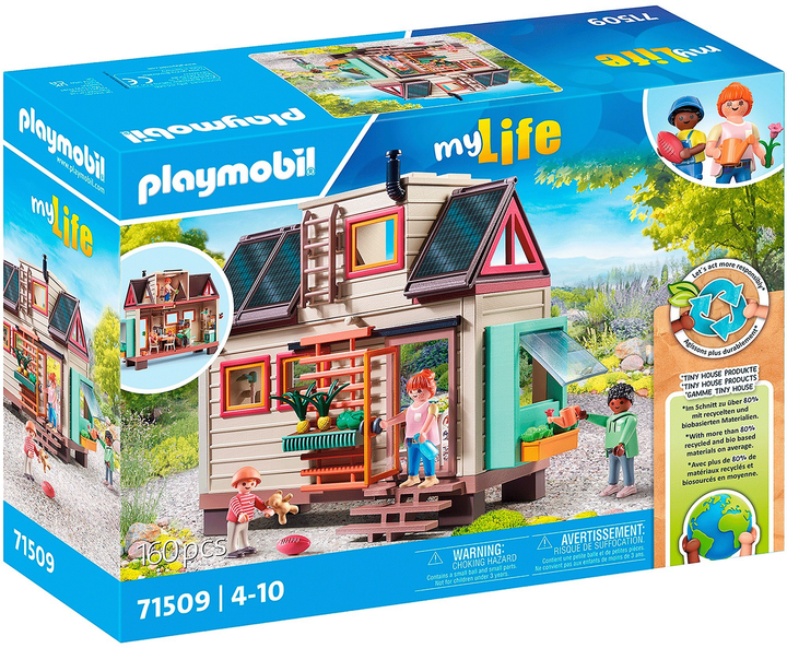 Klocki Playmobil City Life Tiny House 160 szt. (4008789715098) - obraz 1