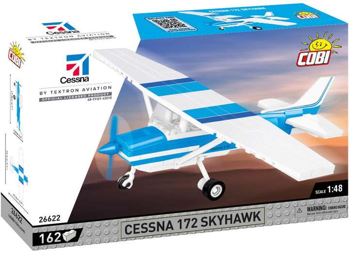 Конструктор Cobi Cessna 172 Skyhawk 162 шт (5902251266226) - зображення 1