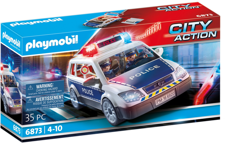 Конструктор Playmobil City Action Поліцейська машина 35 деталей (4008789068736) - зображення 1