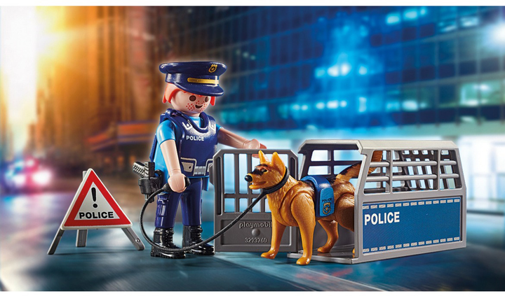 Zestaw konstrukcyjny Playmobil City Action Police Road Block 48 szt (4008789068781) - obraz 2