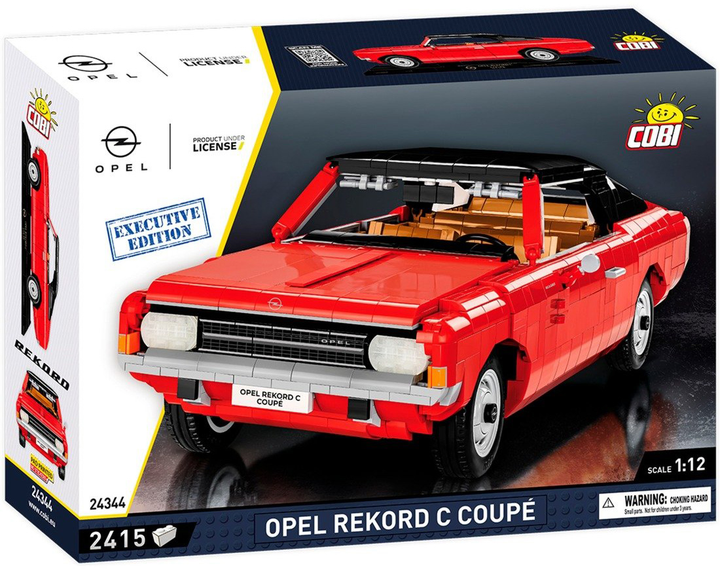 Klocki konstrukcyjne Cobi Opel Rekord C Coupe Executive Edition 2415 elementów (5902251243449) - obraz 1