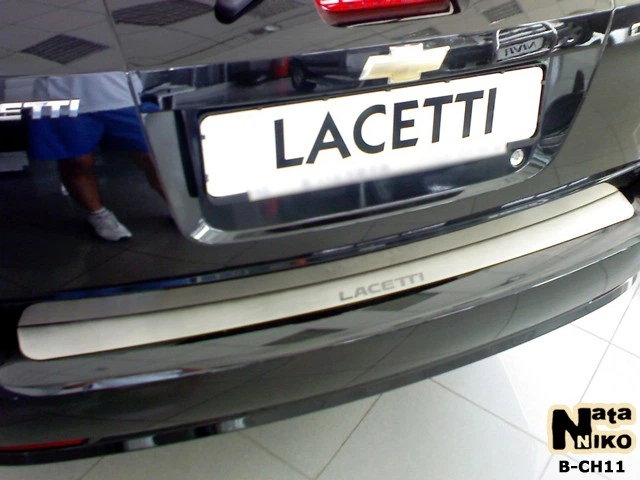 Накладка на бампер Chevrolet Lacetti Kombi 2004- без загиба NataNiko B-CH11 - Фото 1 Накладка на бампер Chevrolet Lacetti Kombi 2004- без загиба NataNiko B-CH11 - изображение 1