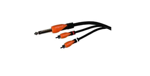 Коммутационный кабель Jack 6.3 — 2Rca 1,8 м. BESPECO SLYSRM180 - Фото 1 Коммутационный кабель Jack 6.3 — 2Rca 1,8 м. BESPECO SLYSRM180 - изображение 1